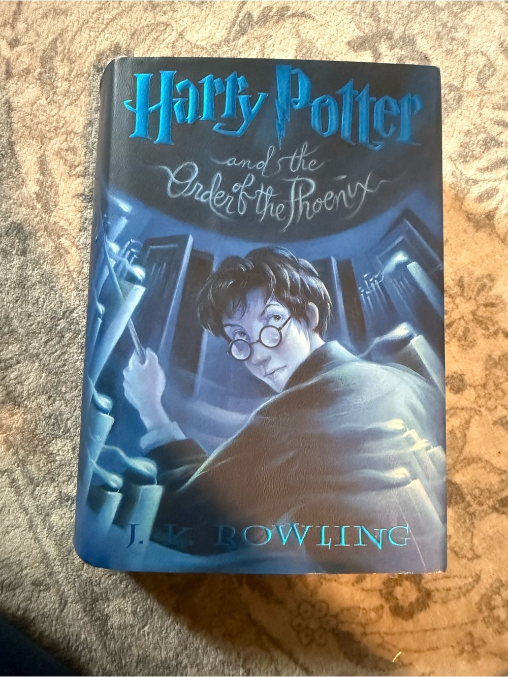 Harry Potter and the order of the phoenix fifth book hardcover